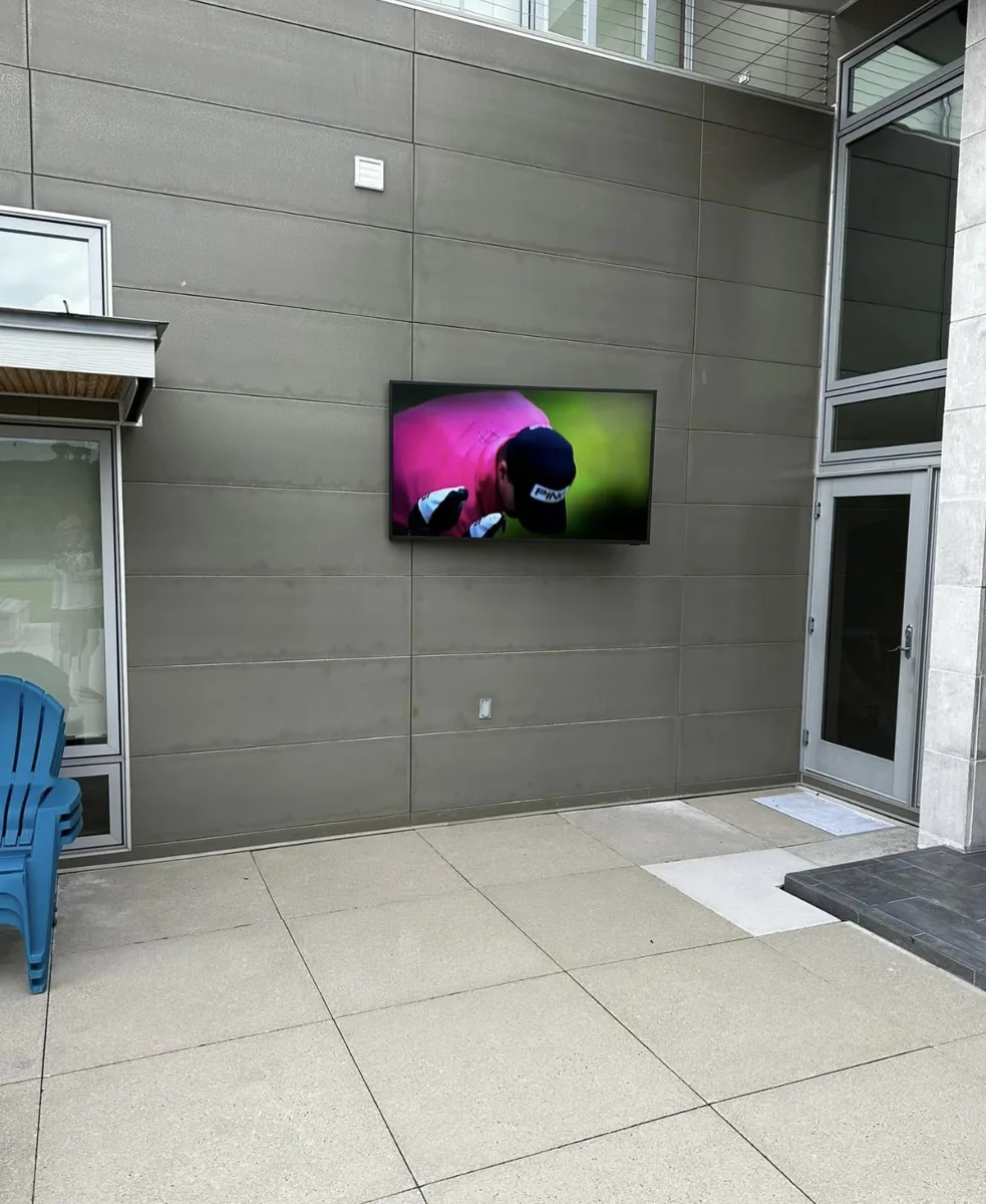 Outdoor TV Installation