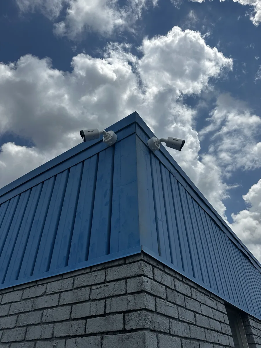 Exterior Security Camera Installation